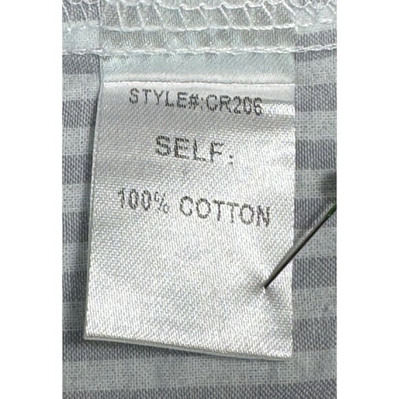 Layerz‎ Clothing short sleeve striped boho top Womens Small Gray White Purple - Picture 8 of 8